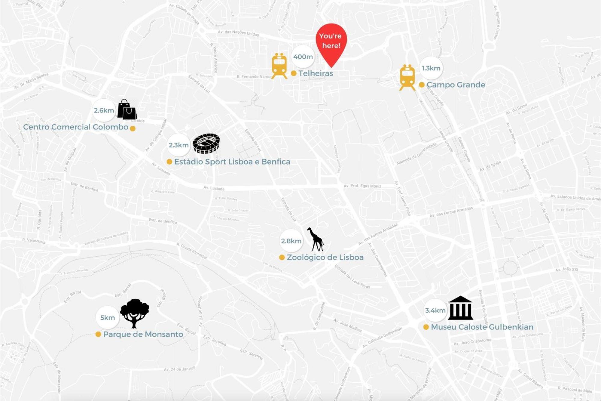 Telheiras Comfortable Stay Lisboa 外观 照片